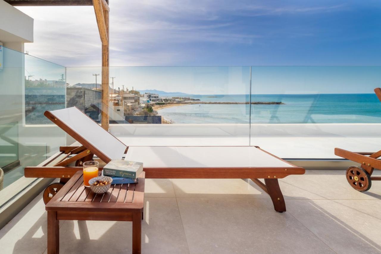 Wave, An Idyllic Seafront Suite By Nirousuites Kokkini Hani Kültér fotó