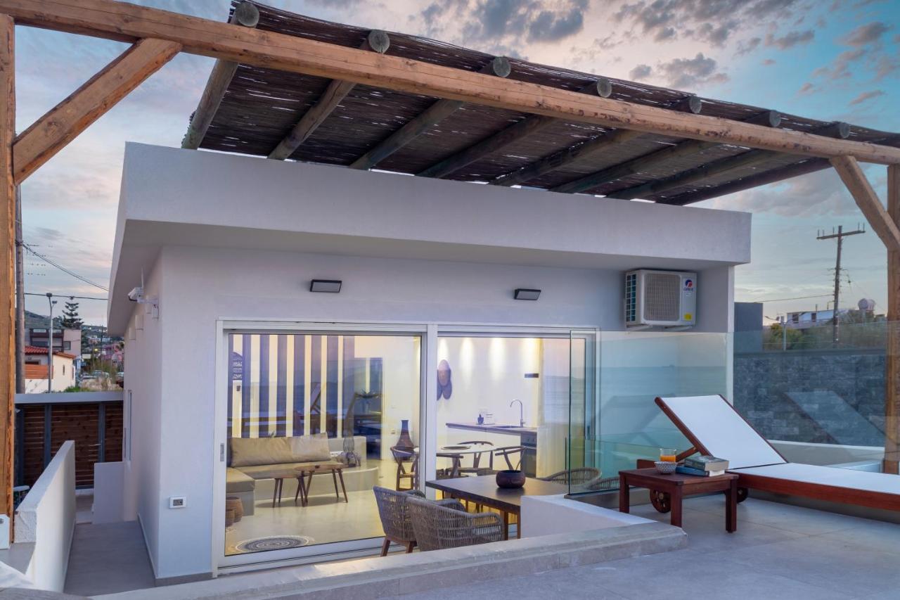 Wave, An Idyllic Seafront Suite By Nirousuites Kokkini Hani Kültér fotó