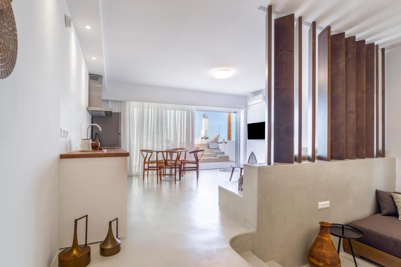 Wave, An Idyllic Seafront Suite By Nirousuites Kokkini Hani Kültér fotó
